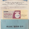 日本調剤[3341]より株主優待が届きました。