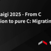 RubyKaigi 2025 - From C extension to pure C: Migrating RBS (Day2)