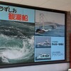 鳴門海峡　渦潮を間近で見れる遊覧船わんだーなると