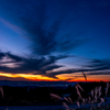 青山高原の夕焼け〜秋編〜