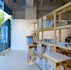 建築家の坂山毅彦による展示。外苑前にて。