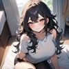 thick hair (濃密な髪) by Animagine XL V3.1