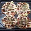 給料日前の夕飯は、ホットプレートで「お好み焼き」高校の時からのレシピ