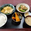 西川口の「あおき食堂」でピーマンの肉詰め煮定食を食べました★