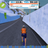 今日は高価なzwift 32km +1,062m