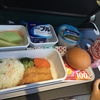 三世代で香港旅行（その２）　機内食