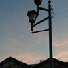 新田駅前の茜雲…