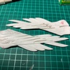 旧キット　トールギス F（フリューゲル）風を製作！その39 羽のデカール貼り完了