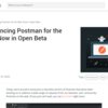 Postman for the WEB（Open Beta）を触ってみる