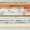 2017 年度 第 2 回英検の結果出る。