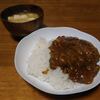 サバ缶カレー。簡単でいいけど「超・超シーフードカレー！」って感じかな。