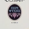 「実現態(エネルゲイア)」(アリストテレス)