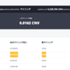 【84日目】公式から発表！「CNVマイニング」