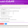 複数リファレンスゲノムを用いたコンティグのスキャフォールディングを行うサーバ Multi-CSAR