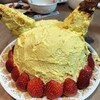 下手だけどひっしで作ったバースデーのピカチュウケーキの耳の秘密