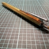 #55　真鍮の質感がかっこいいボールペン　SARASAグランド 三田三昭堂限定モデル