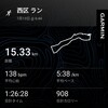 R7.7.13（日）15.33kmラン　長距離を走れない