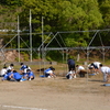 良い天気の中・・・