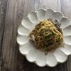 明太子と舞茸のバター醤油パスタ