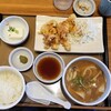 鶏天とだんご汁定食(やよい軒)