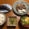 牛肉とシラタキの炒め煮