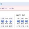  雨が続く・・・