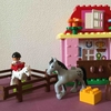 レゴ デュプロ ぼくじょう 10500 組み立てレビュー（LEGO Duplo 10500 Horse Stable Review） 