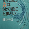 すれ違う音は泳ぐ光にとまどい　鍵谷幸信