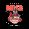 カワイイラーメンライダー - レトロヴィンテージラーメンデザイン