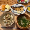 【南部ゆばとめかぶの無添加スープと塩サバ定食　休肝日メニュー】