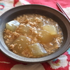 鶏ひき肉と冬瓜の煮物