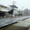 沖縄一周、大雨に襲われて万座毛へ避難