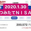 2020.1.30のつみたてＮＩＳＡ【含み益+17,322円】