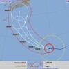 夜だるま台風情報