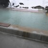 中ノ沢温泉   花見屋旅館　広大な白濁の庭園露天風呂に日帰り入浴