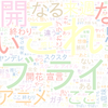 　Twitterキーワード[#虹ヶ咲]　12/12_23:00から60分のつぶやき雲