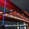 🌉ライトアップされた神戸大橋