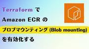 Terraform で Amazon ECR のブロブマウンティングを有効化する（Terraform AWS Provider v6.29.0 から）