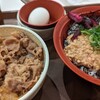 すき家  夜食として 2丼食い 