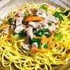 低糖質麺でパリッとあんかけ焼きそばのランチ