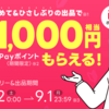 【Yahoo!フリマ】　久しぶり出品　🎁1000ポイント貰える！