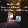 Springbootアプリケーションにおけるlog4jの脆弱性