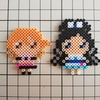 『ふたりはプリキュア』をアイロンビーズで作ってみた