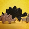 おりがみ：ステゴザウルス(Origami : Stegosaurus)