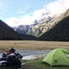 登山　探訪　テント泊キャンプ