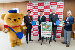 上越地域の郵便局で「観蓮会オリジナルフレーム切手」販売　高田城址公園の蓮をPR　