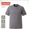 United Athle 5.6oz ヘンリーネックTシャツのホワイトを買った。[無地Ｔに飽きたらオススメ。]