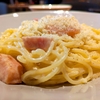 パスタの日 アトレ大井町店@大井町（ベーコンと温泉たまごのカルボナーラ）