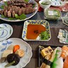 昨日は法事でご馳走いただきました。