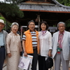 高知・龍馬研究会の皆様と交流・平野祇園神社境内